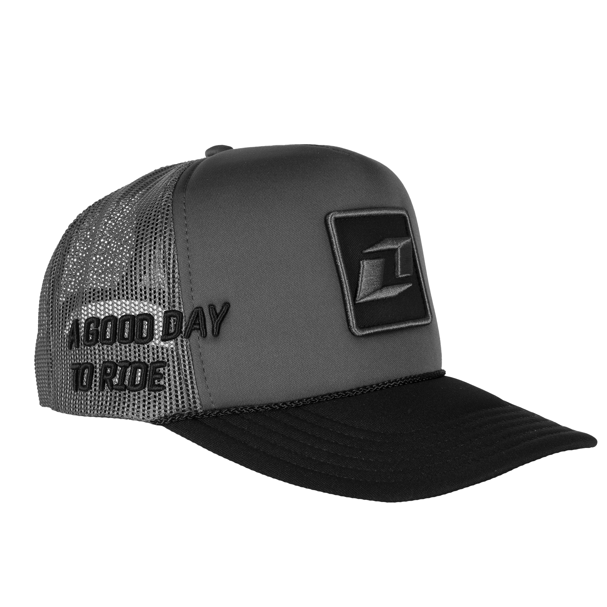 One Industries CUBE - Gray / Black Hat