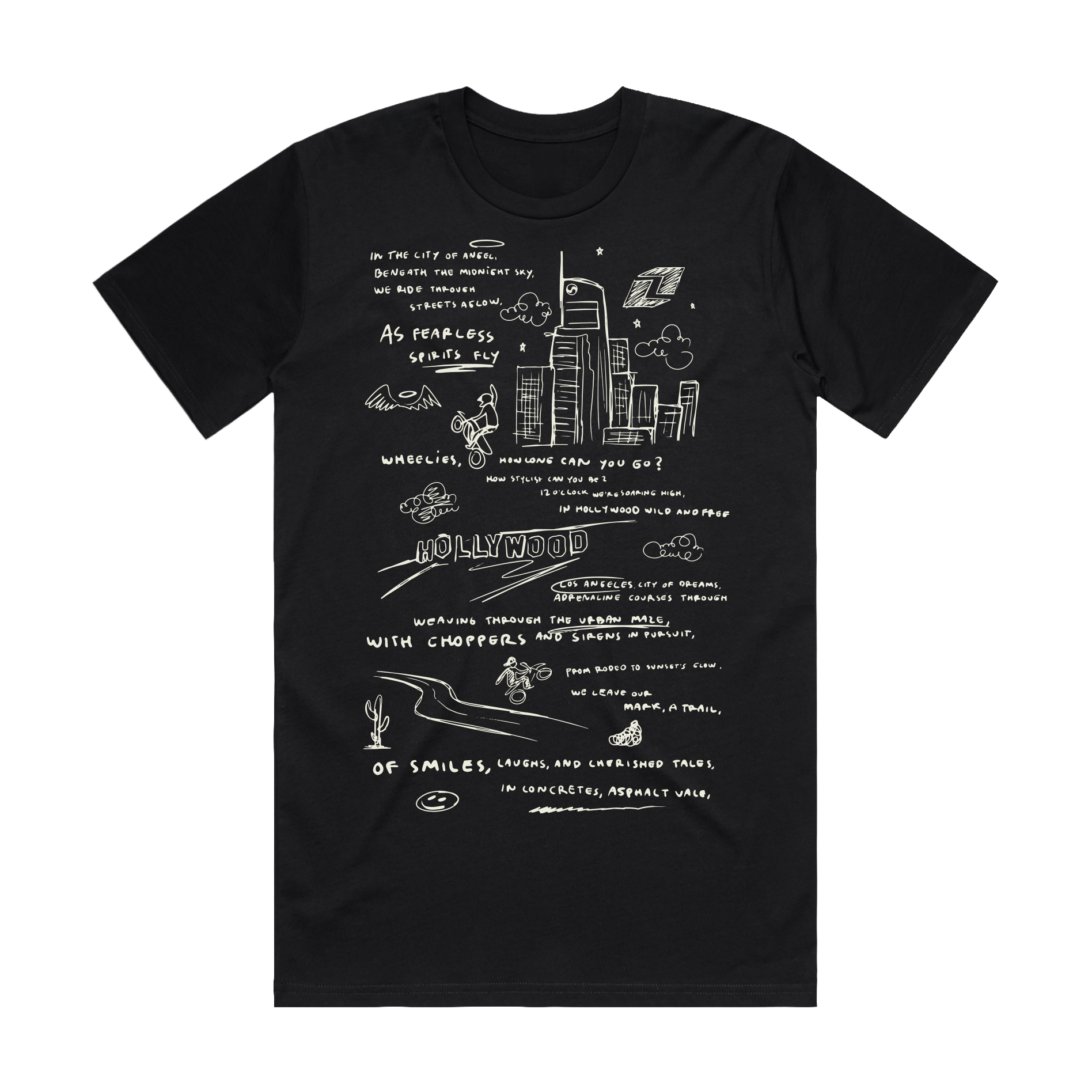 One Industries CITY OF ANGELS - BLACK