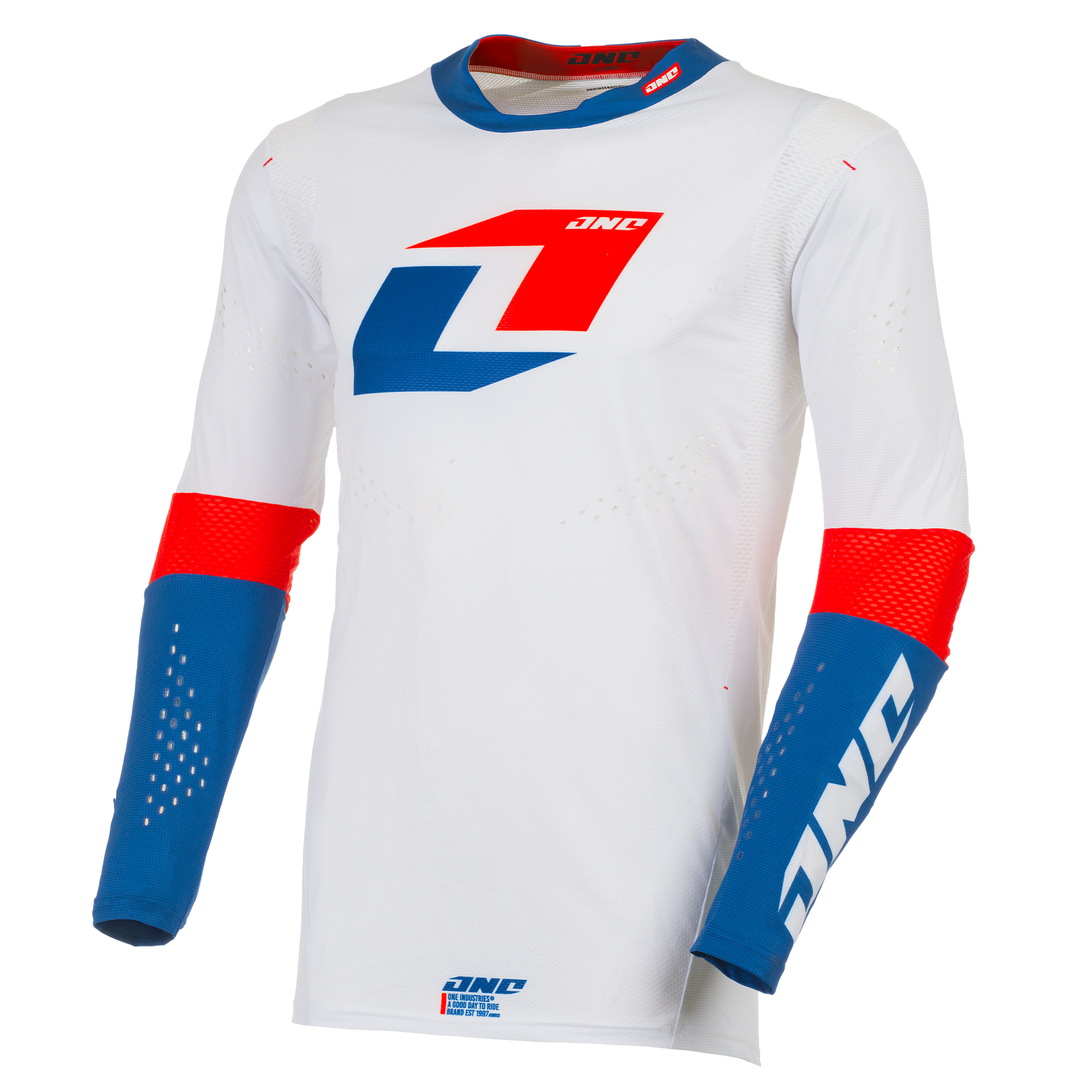 One Industries X-197 Jersey - WHITE FLAG