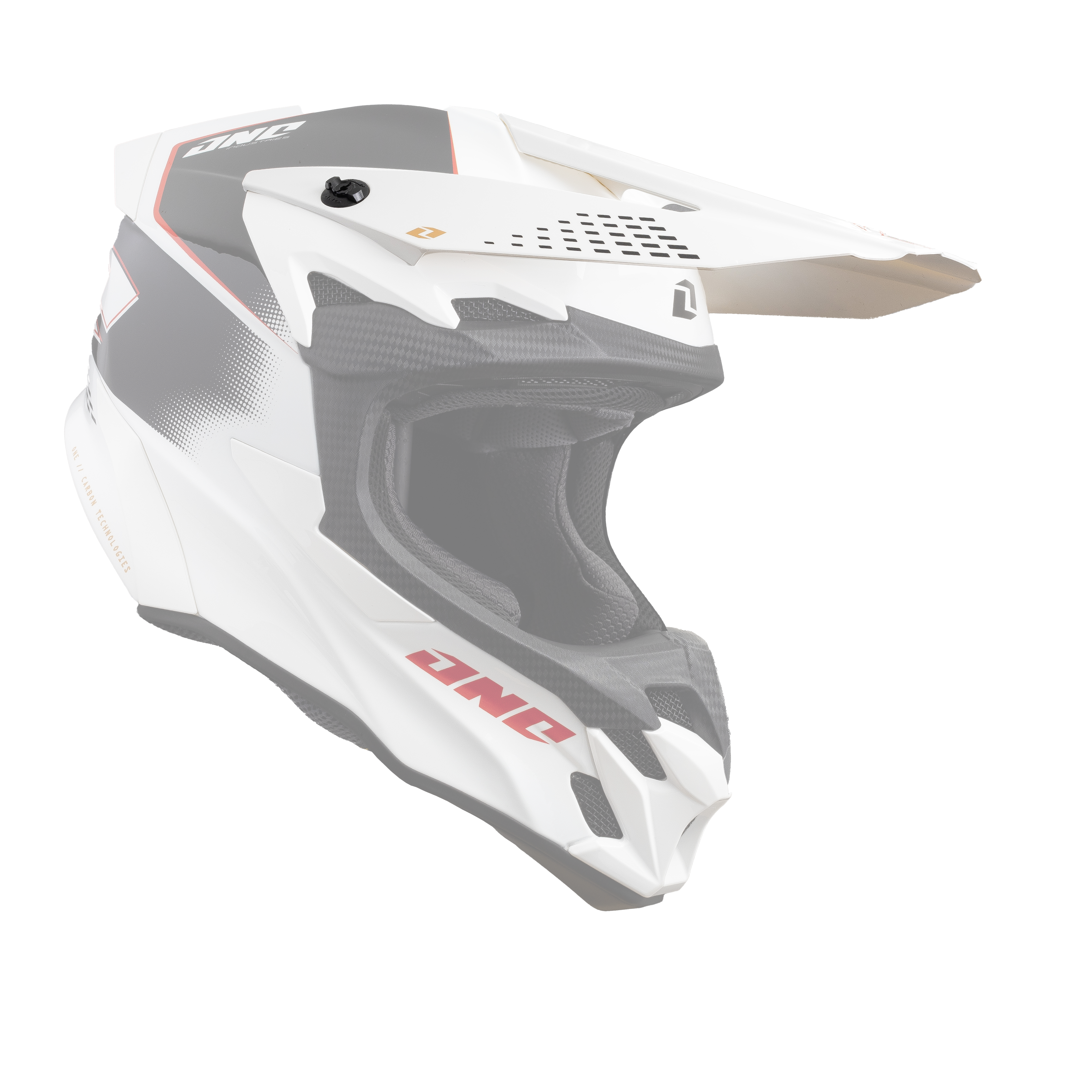 REPLACEMENT X-197 VISOR CARBON WHITE SCORCH xs-m
