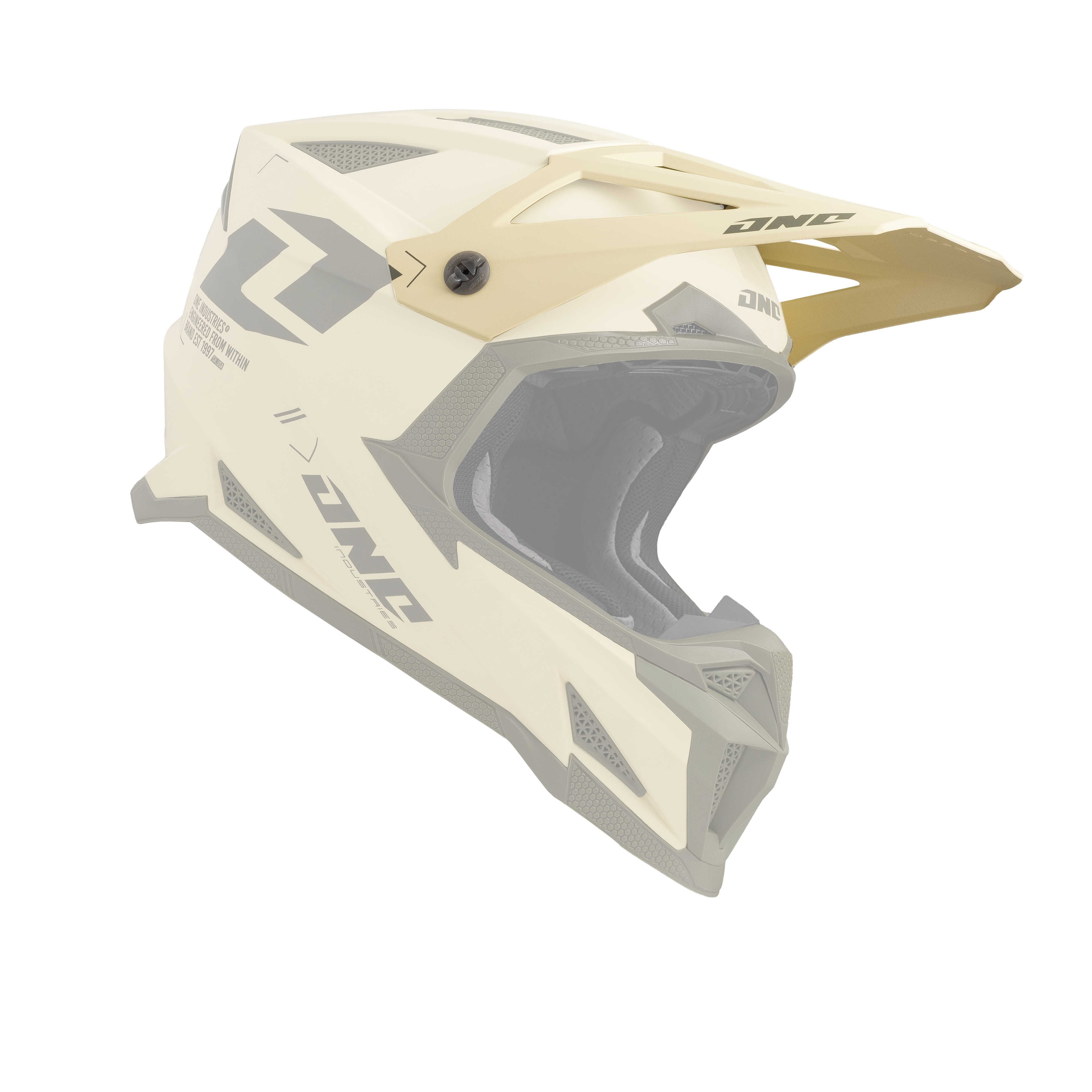 One Industries REPLACEMENT X-297 VISOR FOCUS WESTON SAND