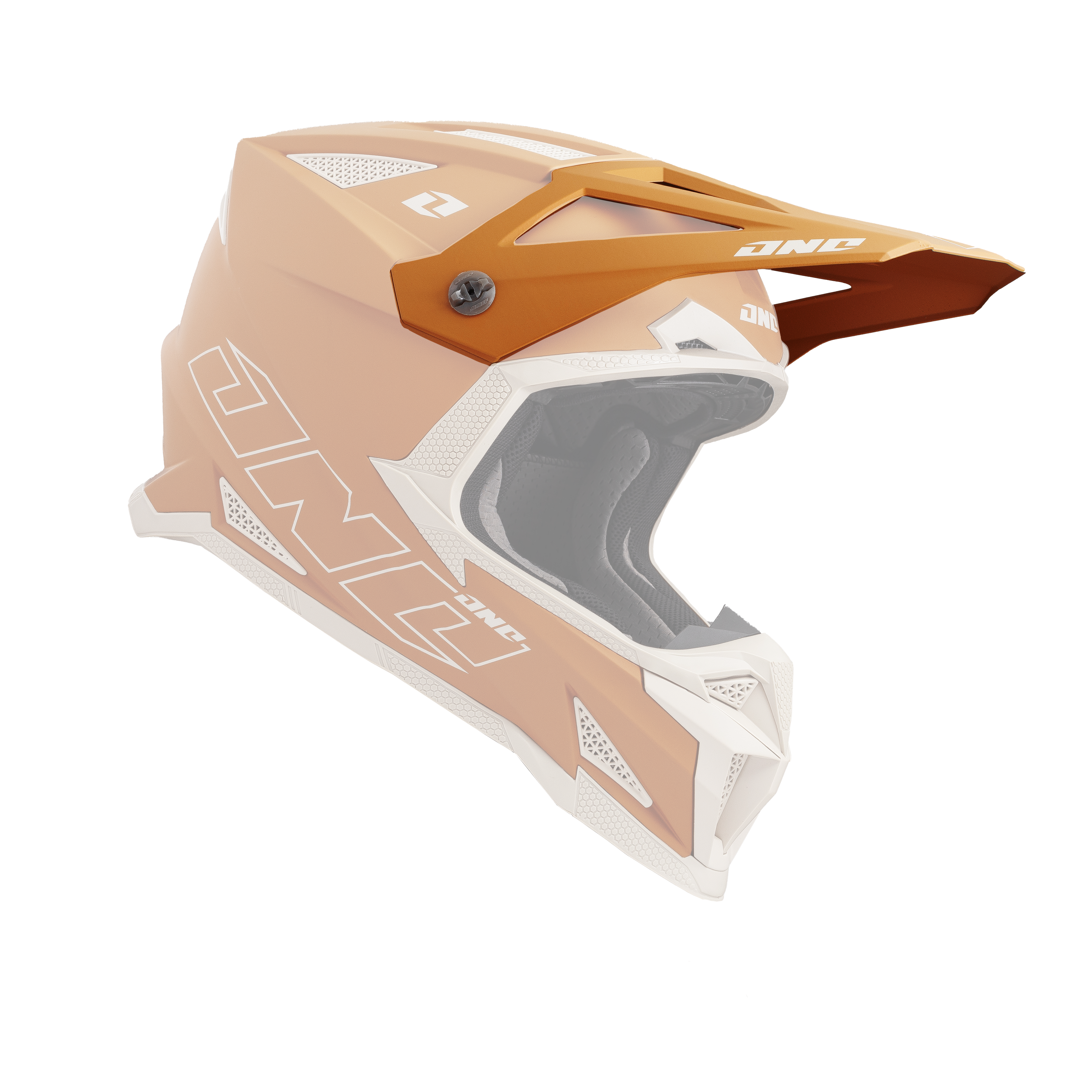 One Industries REPLACEMENT X-297 VISOR HORIZON SADDLE BROWN