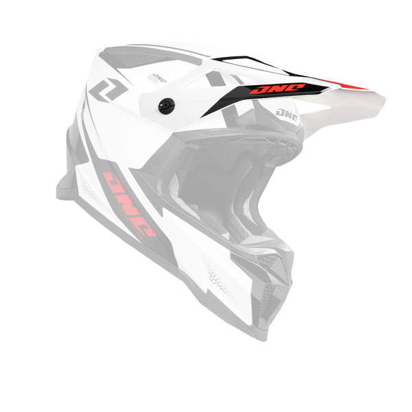 REPLACEMENT X-297 VISOR TAZER RED