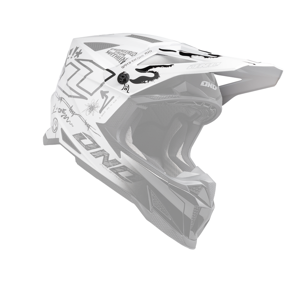 One Industries REPLACEMENT X-297 VISOR TATTED
