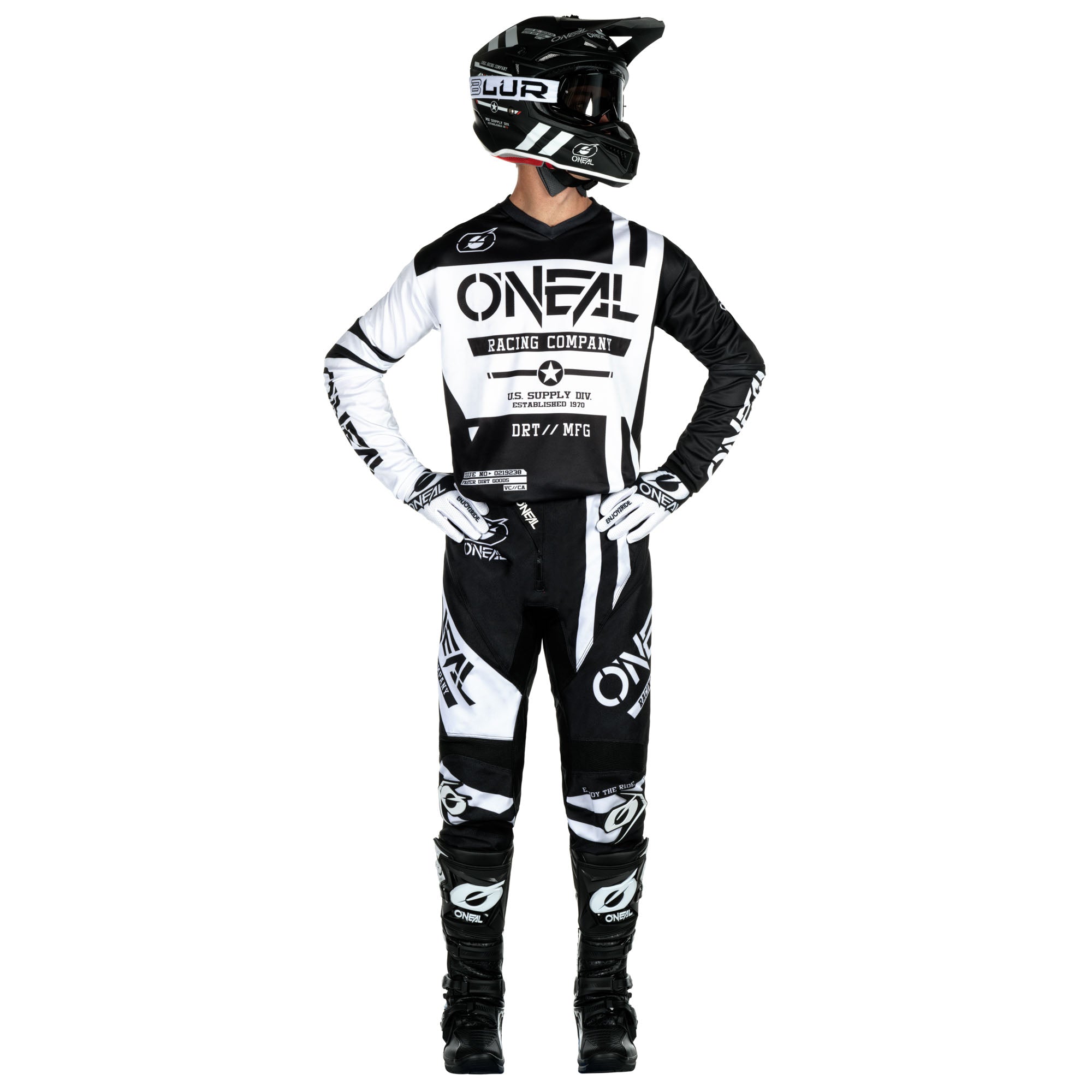 O'NEAL Element Warhawk Jersey Black/White