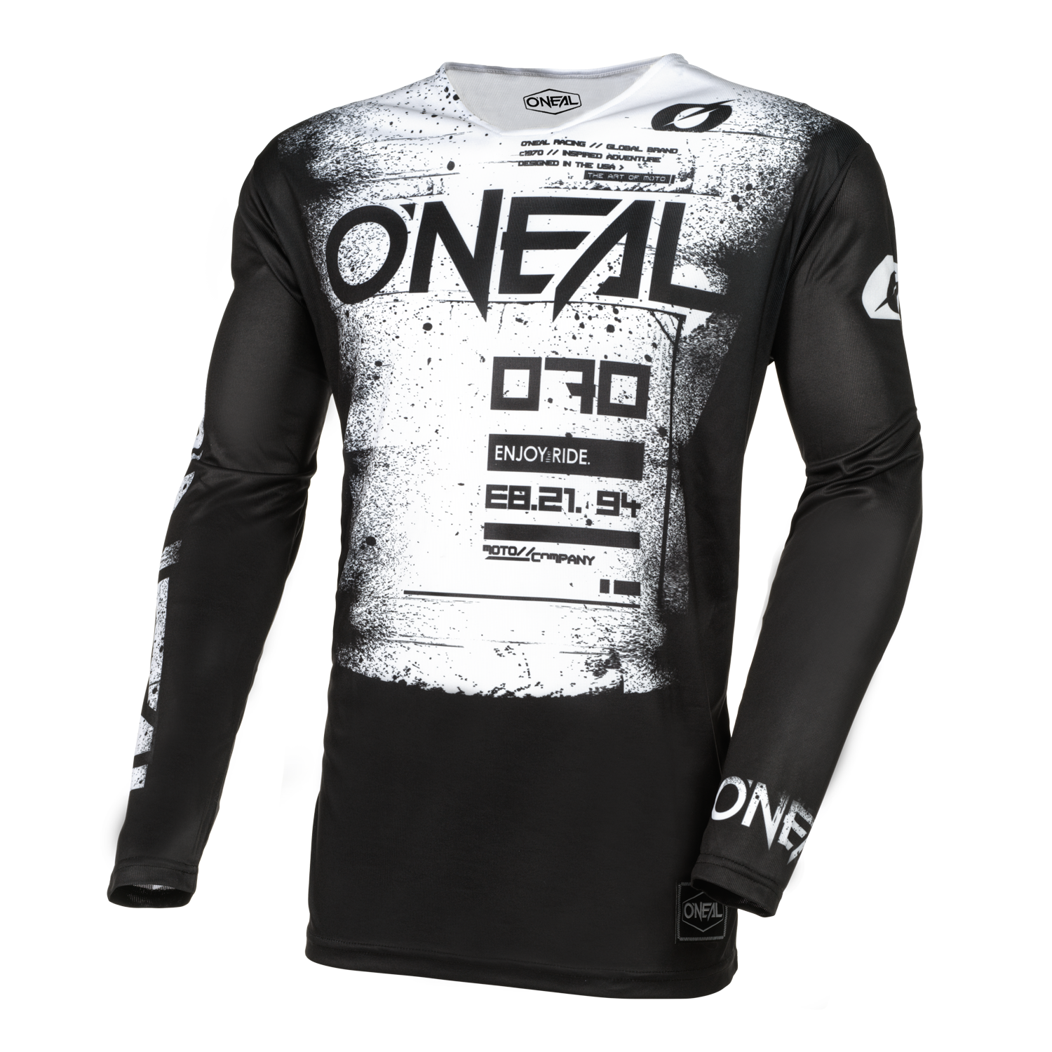 O'Neal Mayhem Youth Scarz Jersey Black/White