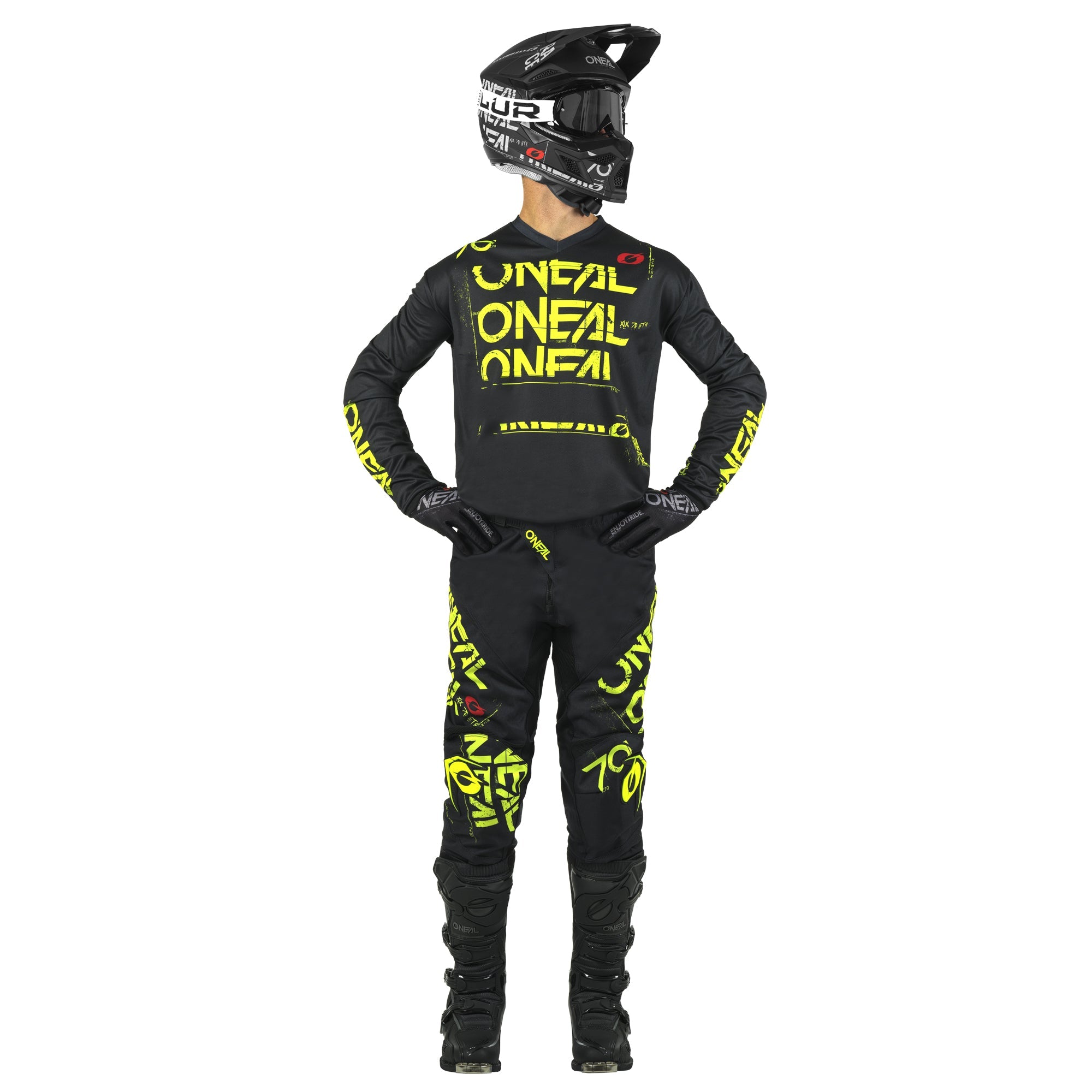 O'NEAL Element Static Pants Black/Neon