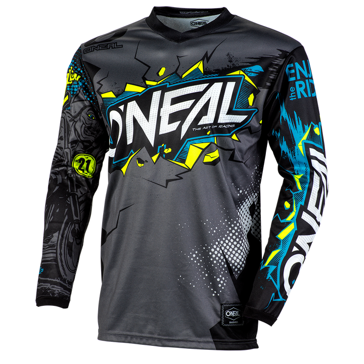 O'NEAL Youth Element Jersey Villain Grey