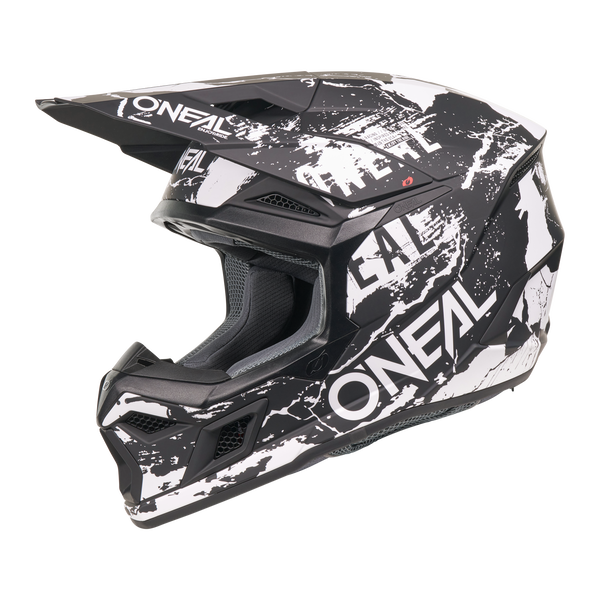 3 SRS Acid Helmet Black/White