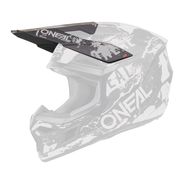Replacement 3 SRS Acid Black/Gray Visor