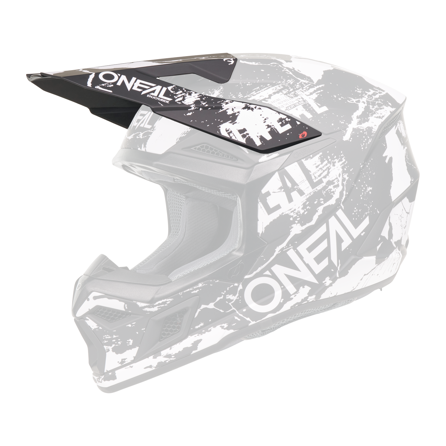 O'Neal Replacement 3 SRS Acid Black/White Visor