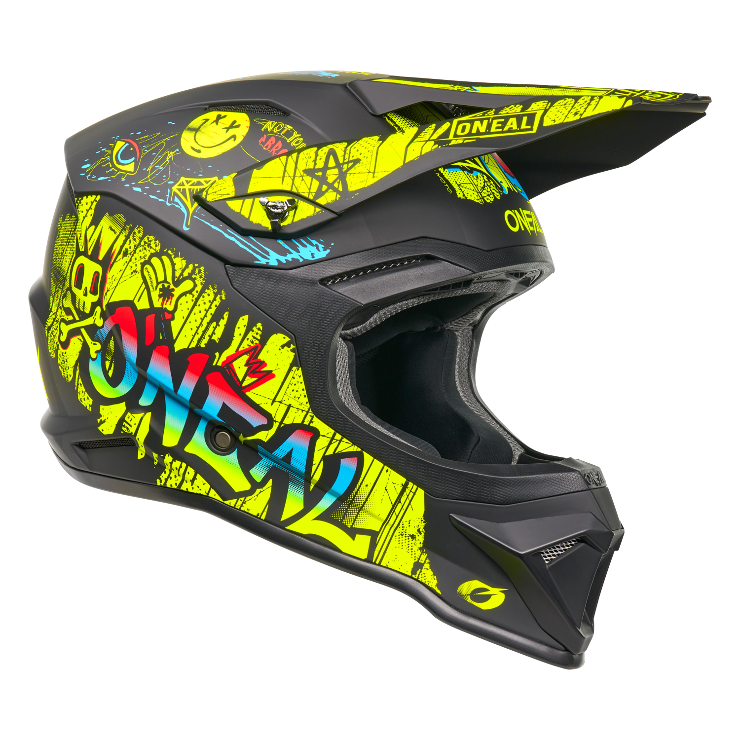 O'Neal 4 SRS Helmet Rancid Neon/Black