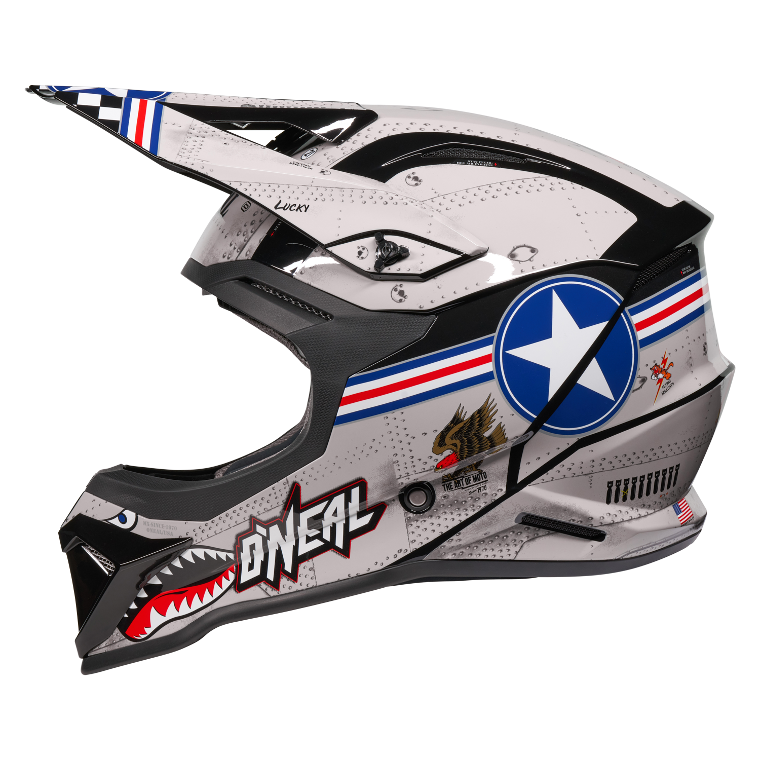 O'Neal 4 SRS Helmet Wingman Multi