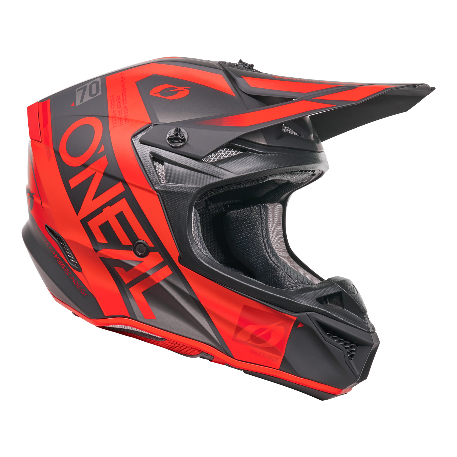 O'Neal 5 SRS Factor Helmet Red