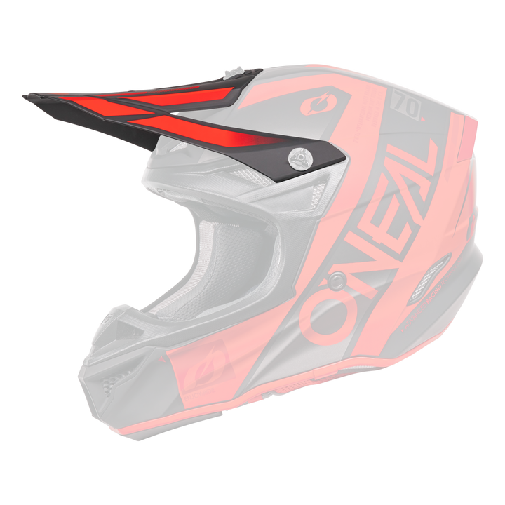Replacement 5 SRS Factor Red Helmet Visor