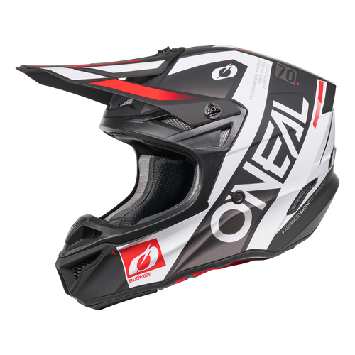5 SRS Factor Helmet Black/White M