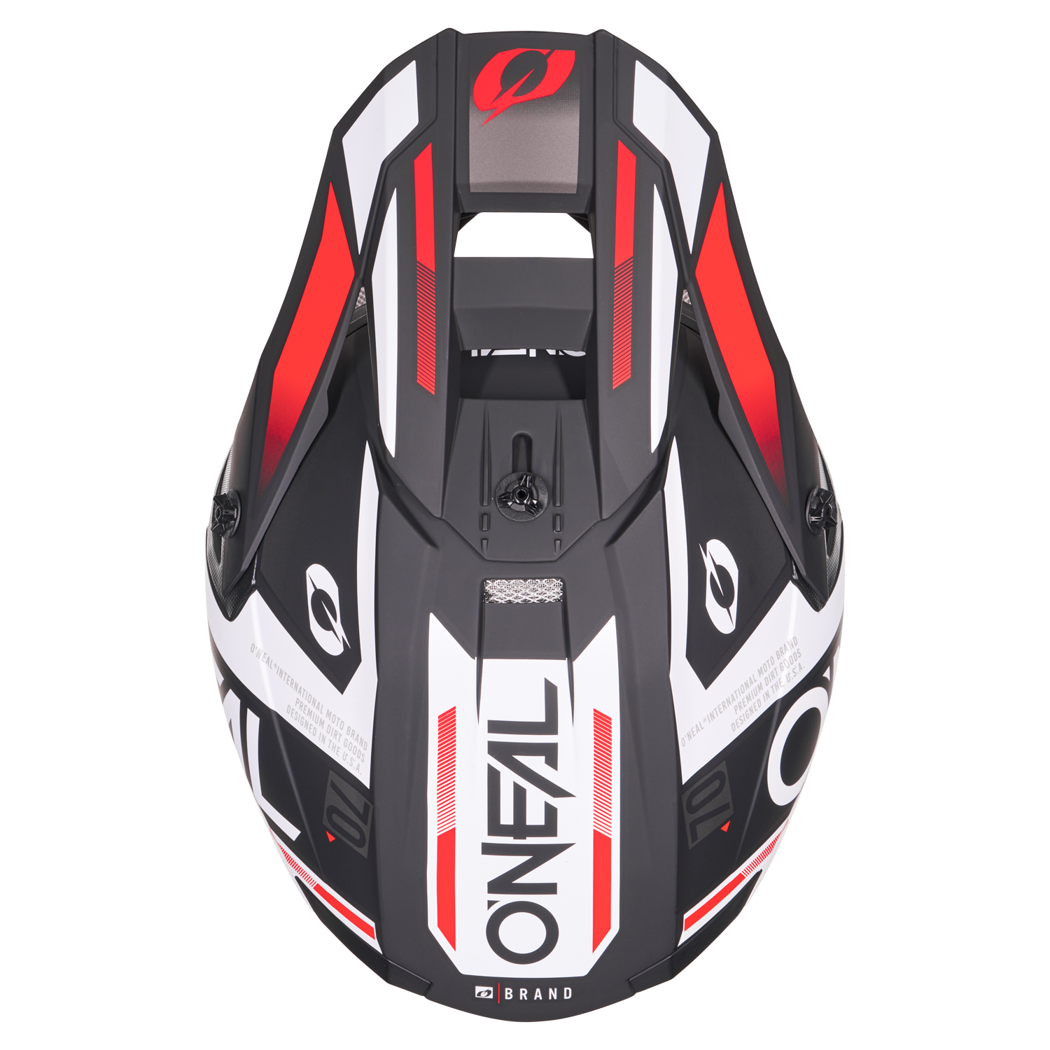O'Neal 5 SRS Factor Helmet Black/White