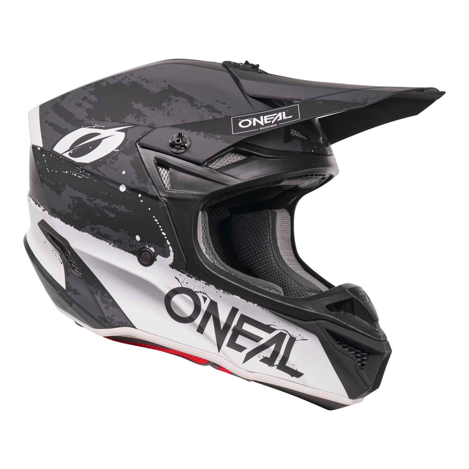 O'Neal 5 SRS Paint Helmet Black/White