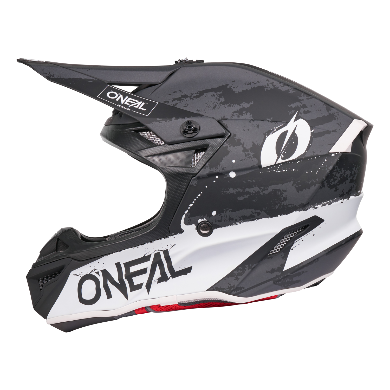 O'Neal 5 SRS Paint Helmet Black/White