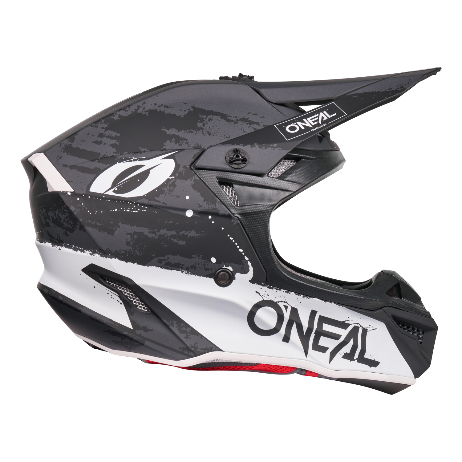 O'Neal 5 SRS Paint Helmet Black/White