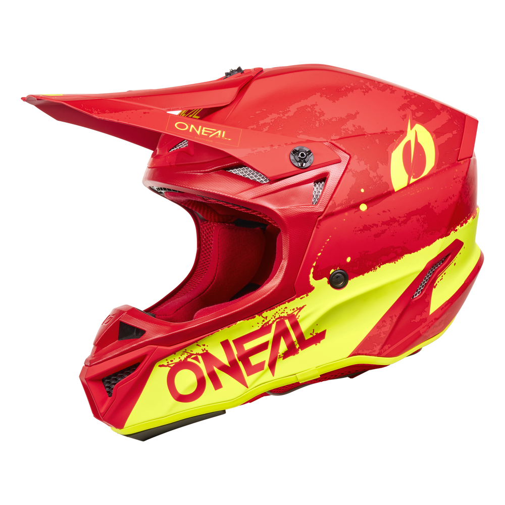 O'Neal 5 SRS Paint Helmet Red/Neon