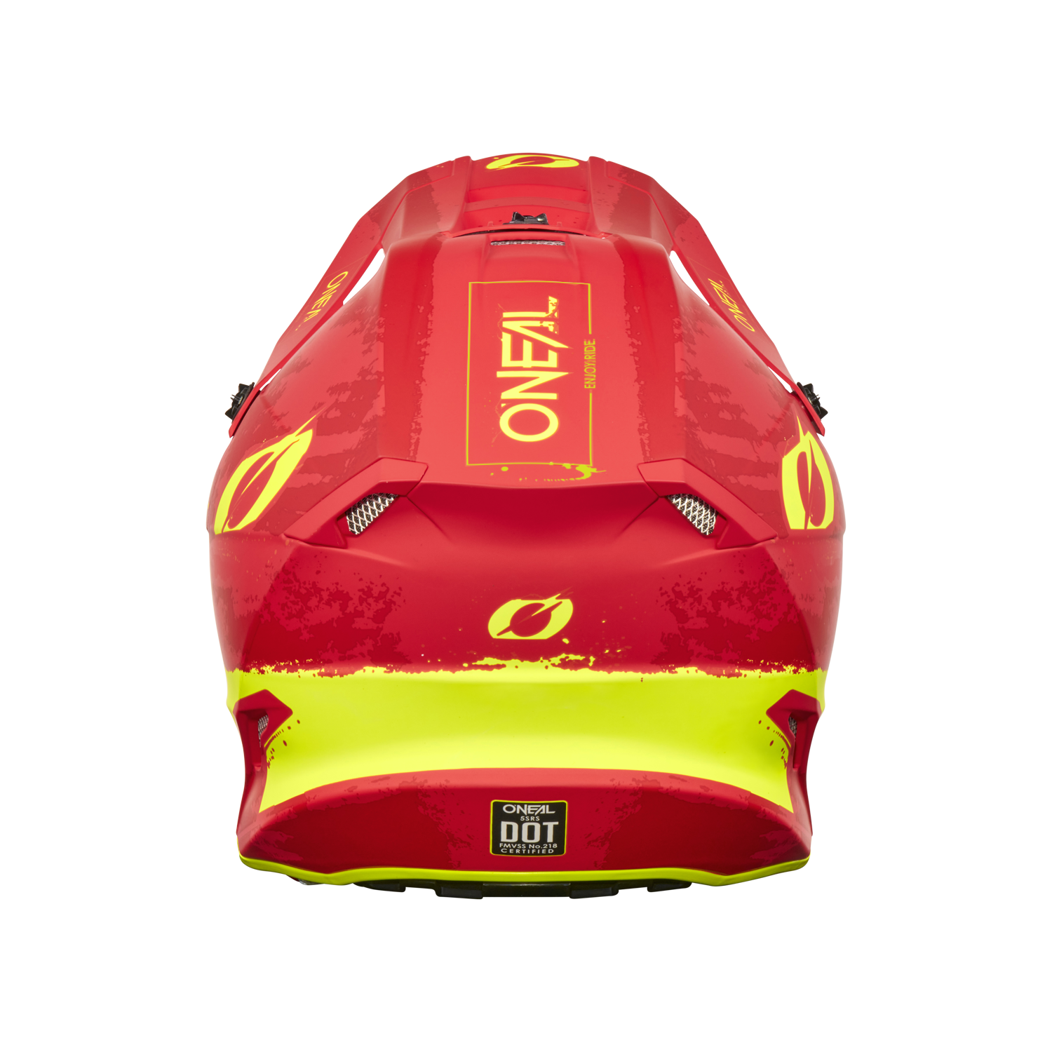 O'Neal 5 SRS Paint Helmet Red/Neon