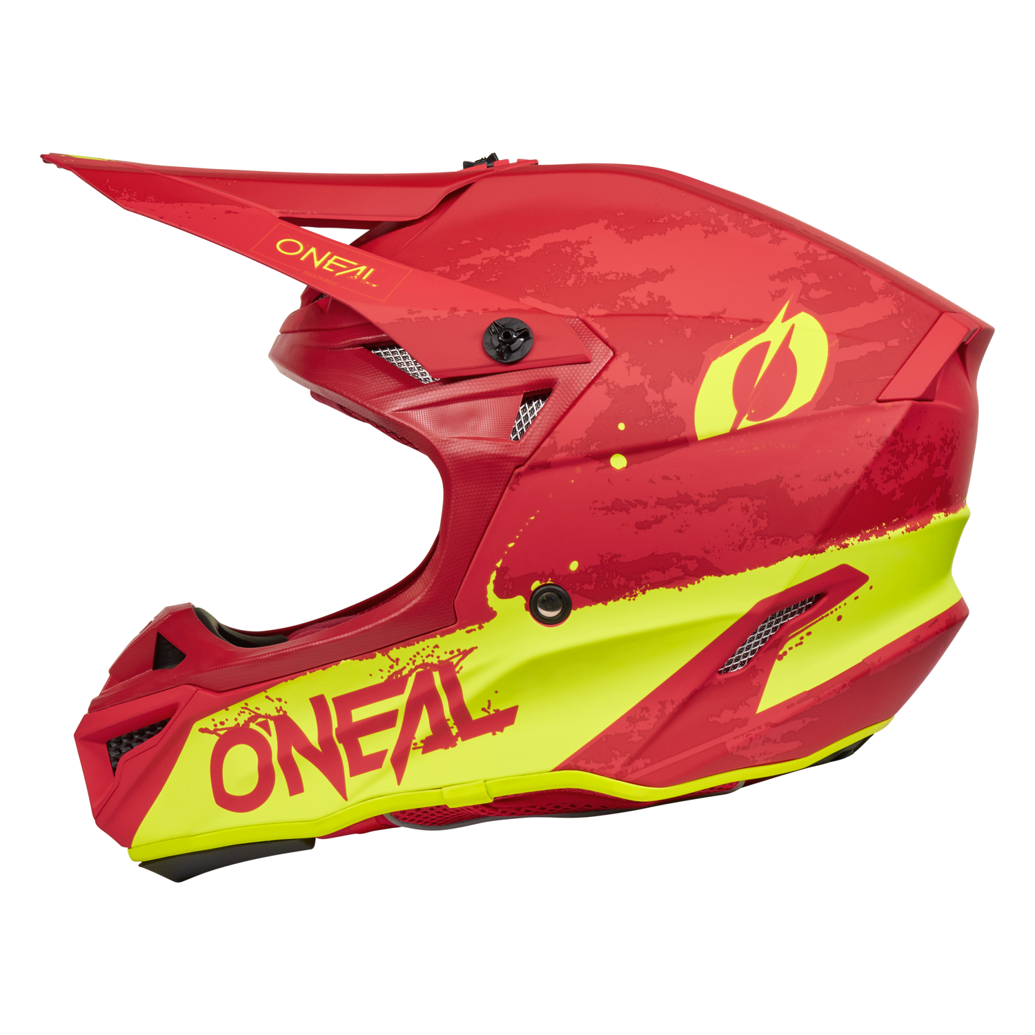 O'Neal 5 SRS Paint Helmet Red/Neon
