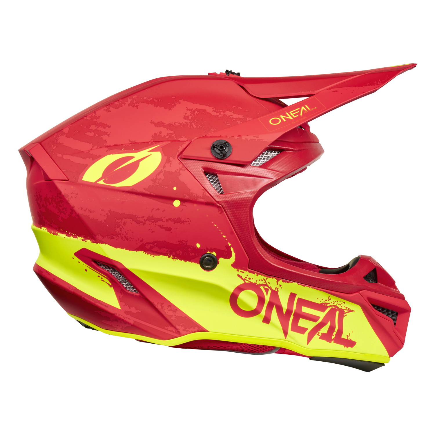 O'Neal 5 SRS Paint Helmet Red/Neon