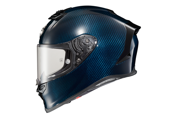 EXO-R1 AIR FULL FACE HELMET CARBON BLUE