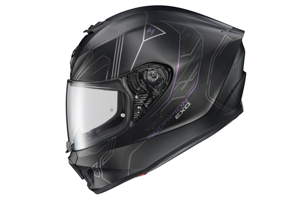 EXO-R330 FULL FACE HELMET BENDR BLACK