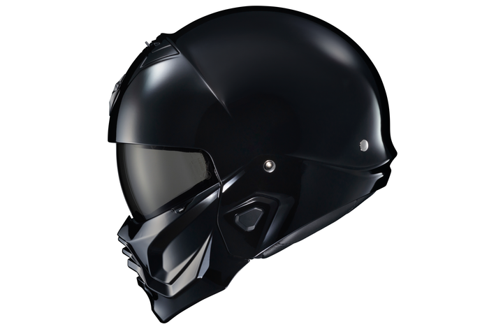 COVERT 2 OPEN-FACE HELMET GLOSS BLACK