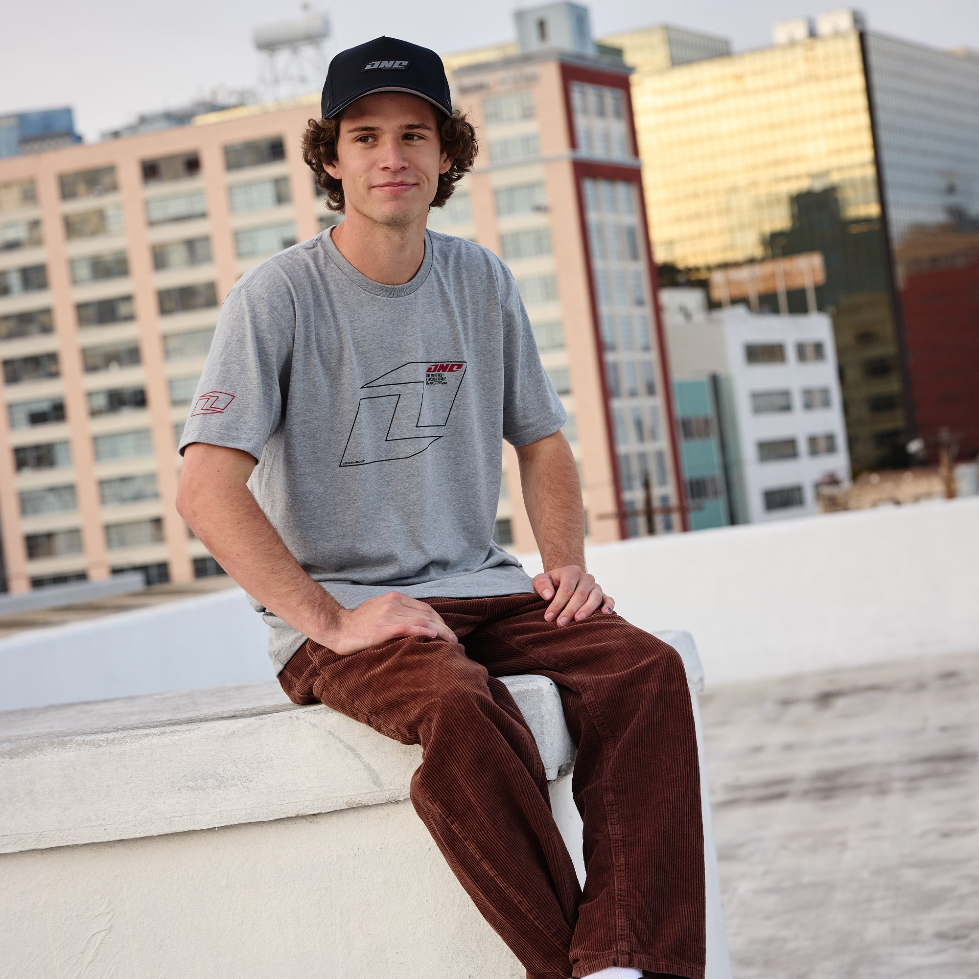 One Industries Vector Tee - Dark Heather