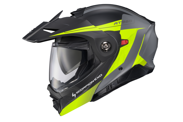 EXO-AT960 MODULAR HELMET TOPOGRAPHIC HI-VIS/GREY