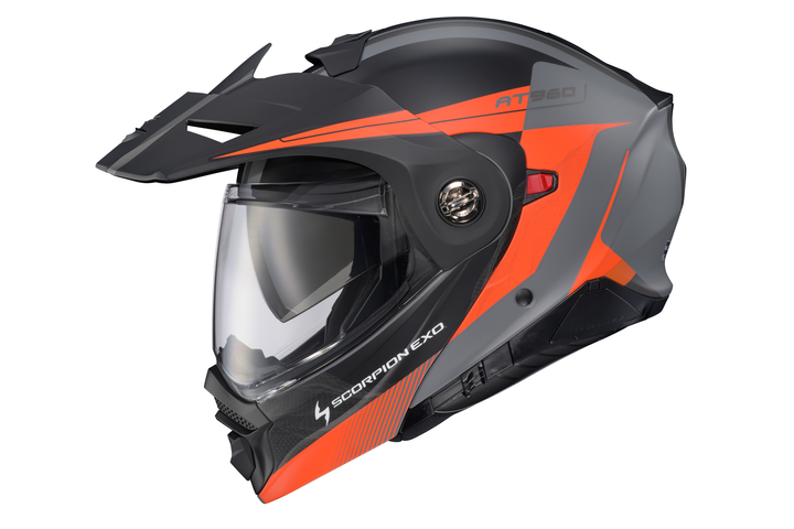 EXO-AT960 MODULAR HELMET TOPOGRAPHIC OR/GREY