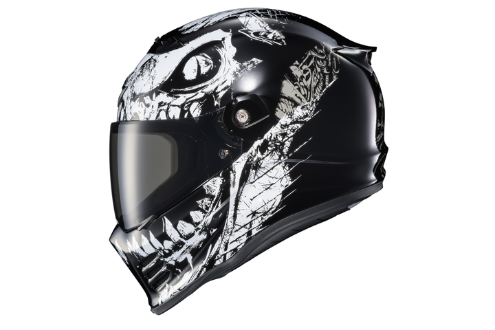 COVERT FX FULL FACE HELMET CAIMAN BLACK