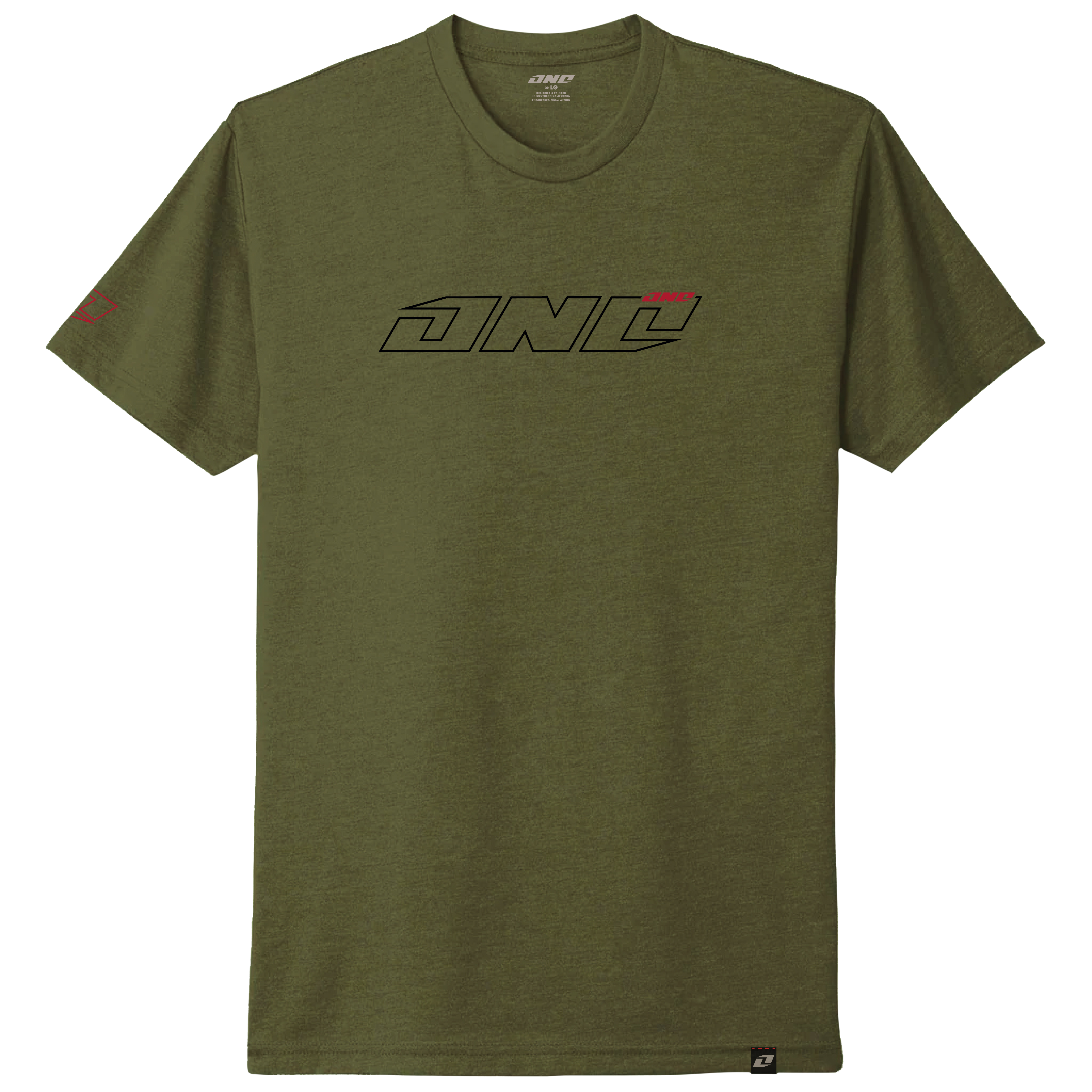 One Industries Horizon Tee - Military Green