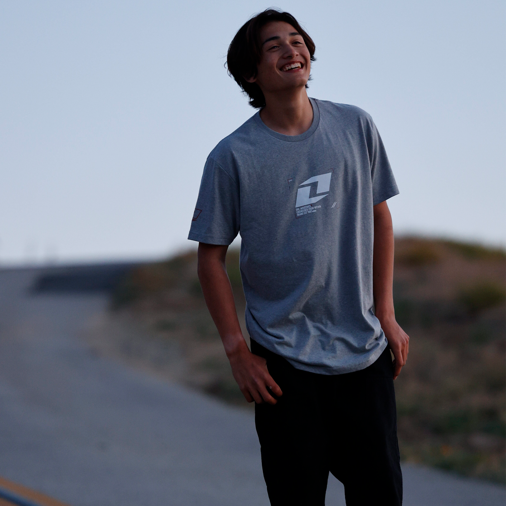 One Industries Myspace Tee - Dark Heather