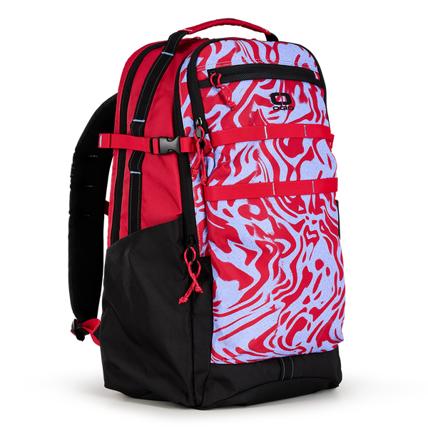 ALPHA 25 BACKPACK - RED MELTING GEOS