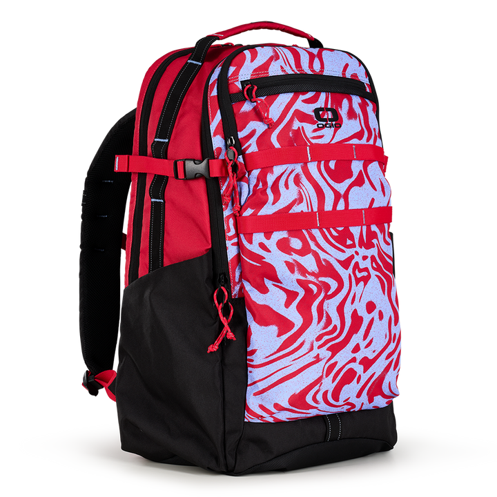 ALPHA 25 BACKPACK - RED MELTING GEOS