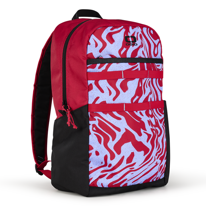 ALPHA LITE BACKPACK - RED MELTING GEOS