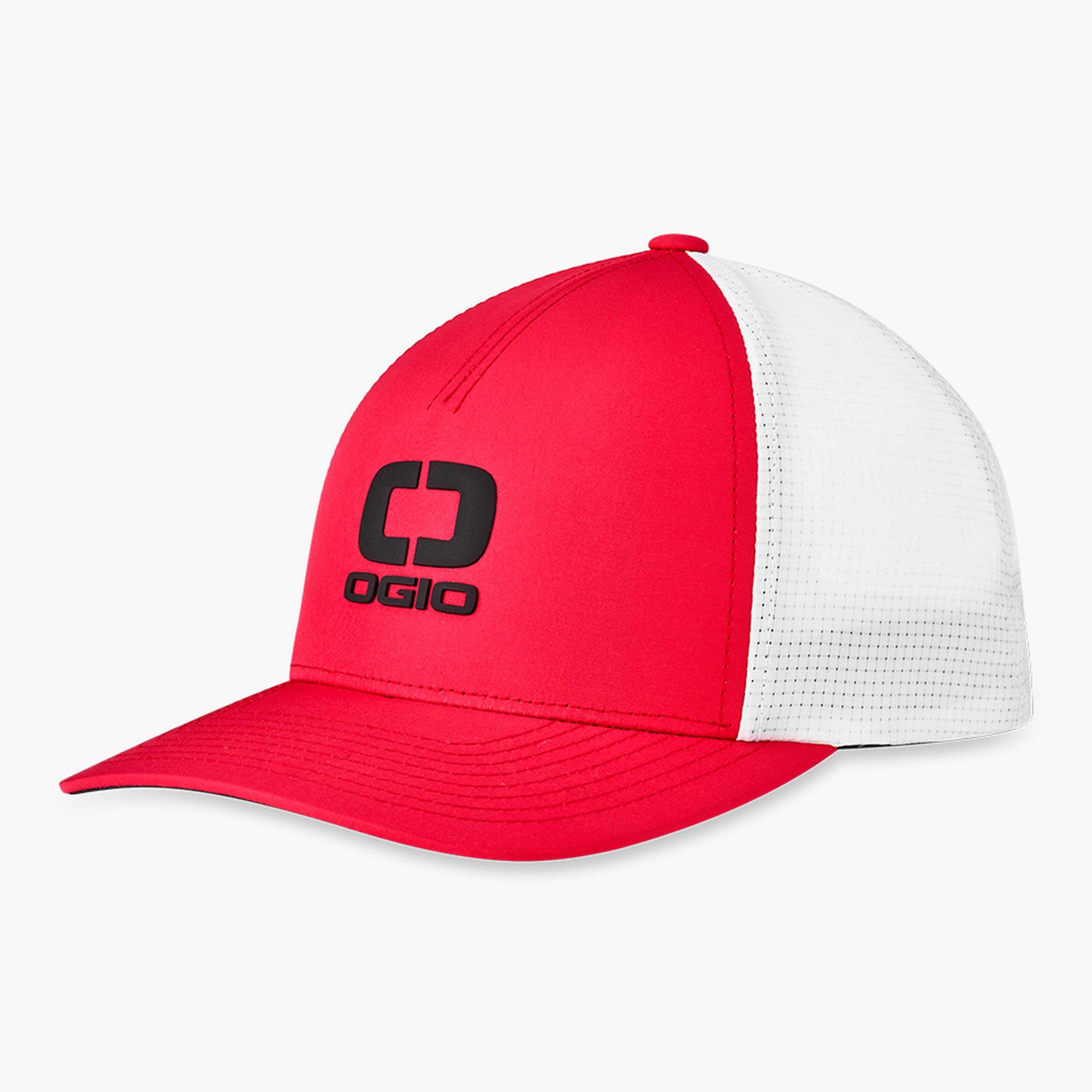 OGIO BADGE MESH HAT - RED