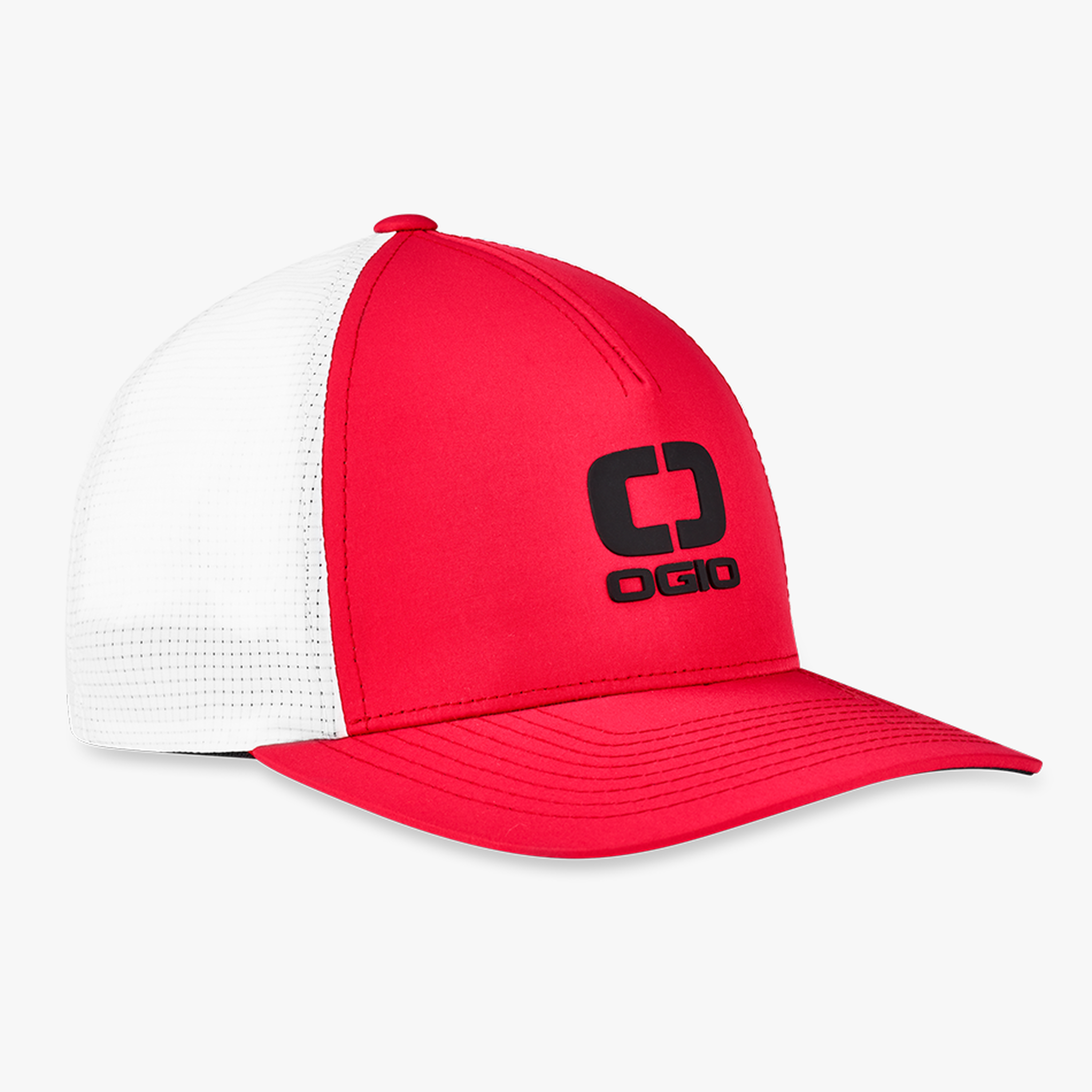 OGIO BADGE MESH HAT - RED