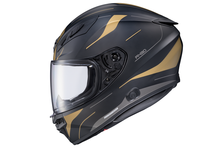 EXO-R430 FULL FACE HELMET CUTLASS BLACK/GOLD