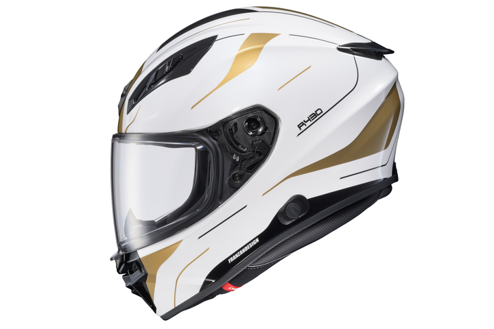 EXO-R430 FULL FACE HELMET CUTLASS WHITE/GOLD