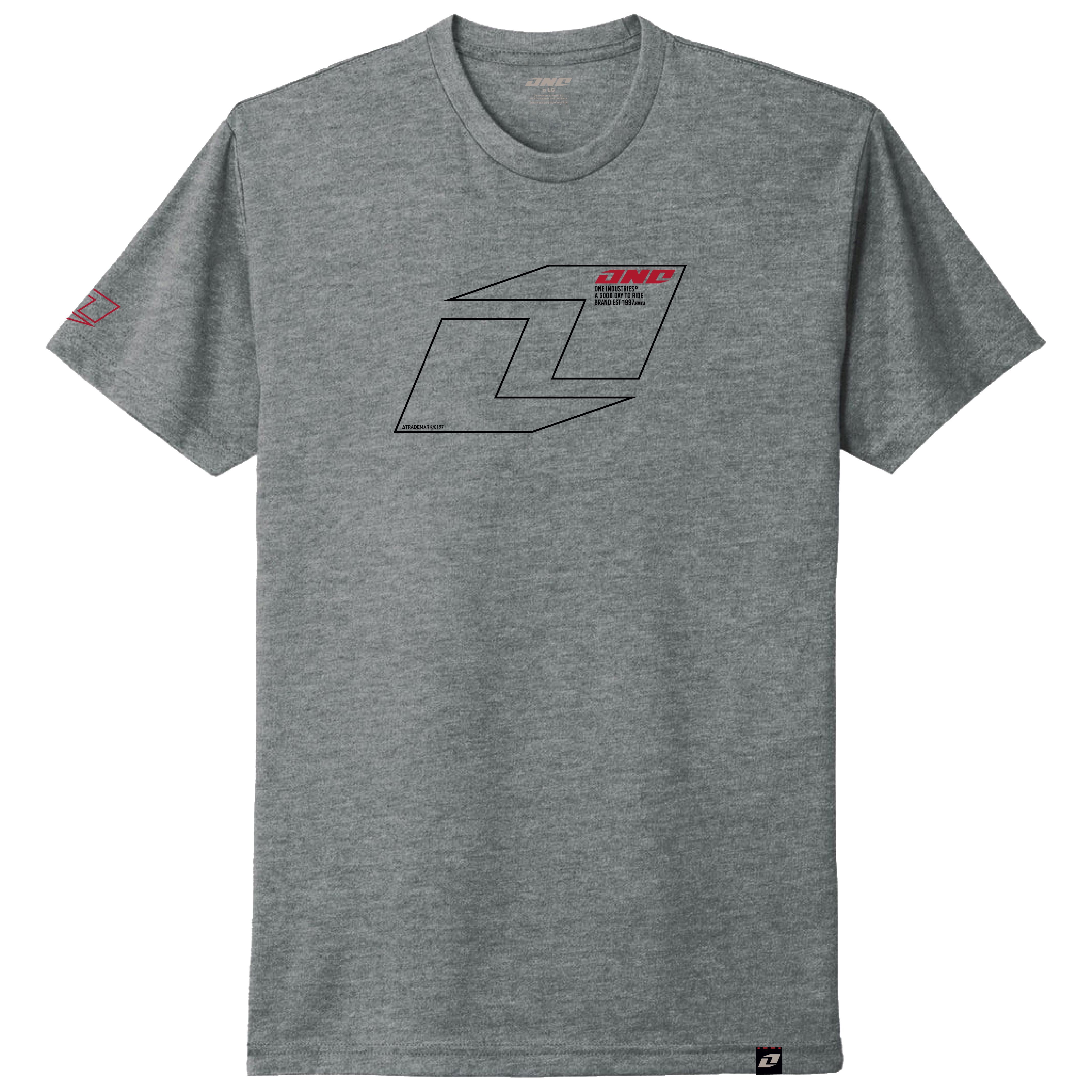 One Industries Vector Tee - Dark Heather