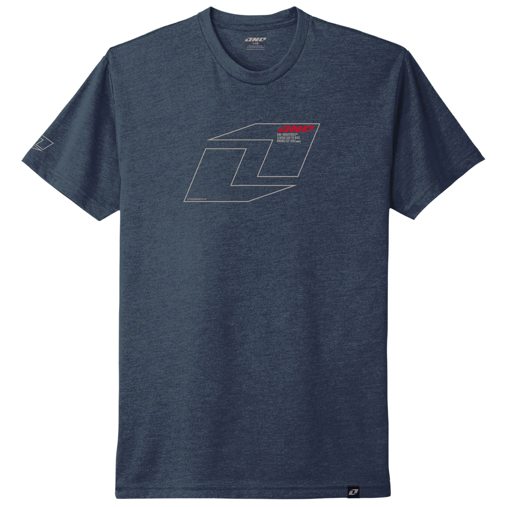 One Industries Vector Tee - Heather Cobalt