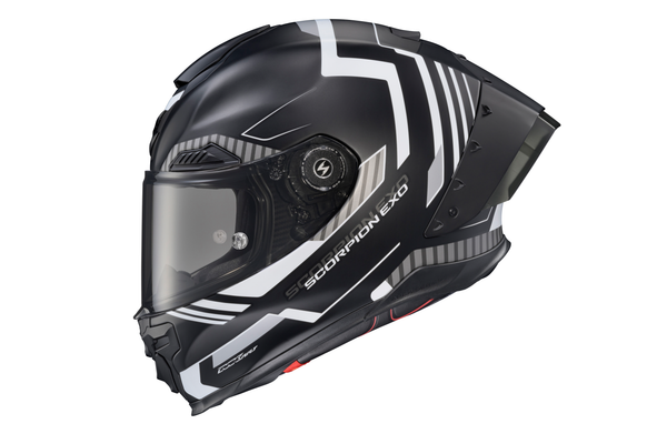 APEX EXO-WARP FULL FACE HELMET ATRAX BLACK/WHITE