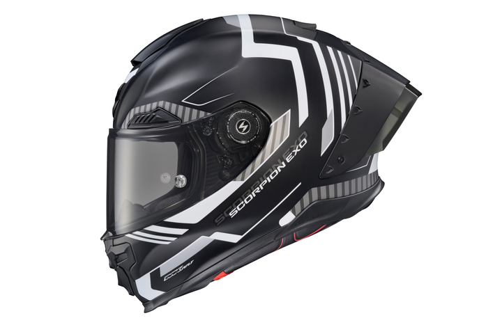 APEX EXO-WARP FULL FACE HELMET ATRAX BLACK/WHITE