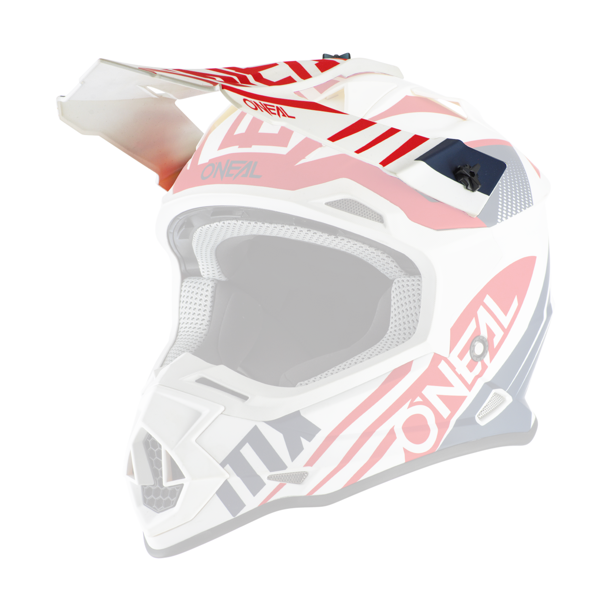 O'Neal Replacement 2 SRS Spyde White/Blue/Red visor