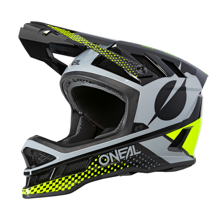 Blade Polyacrylite Helmet Ace Black/Neon Yellow